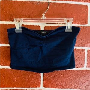 Navy Tube Top